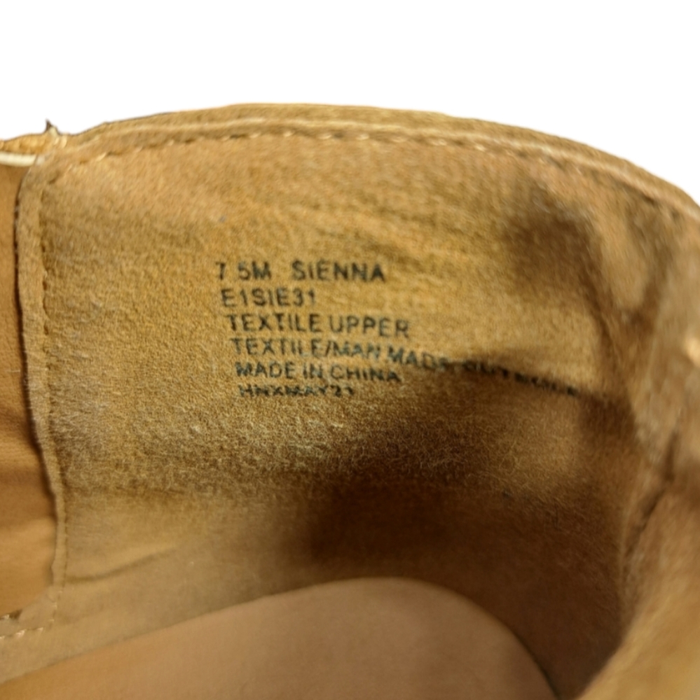 ESPRIT Women's Suede Ankle Boots Brown Size 7.5 M - Picture 11 of 16